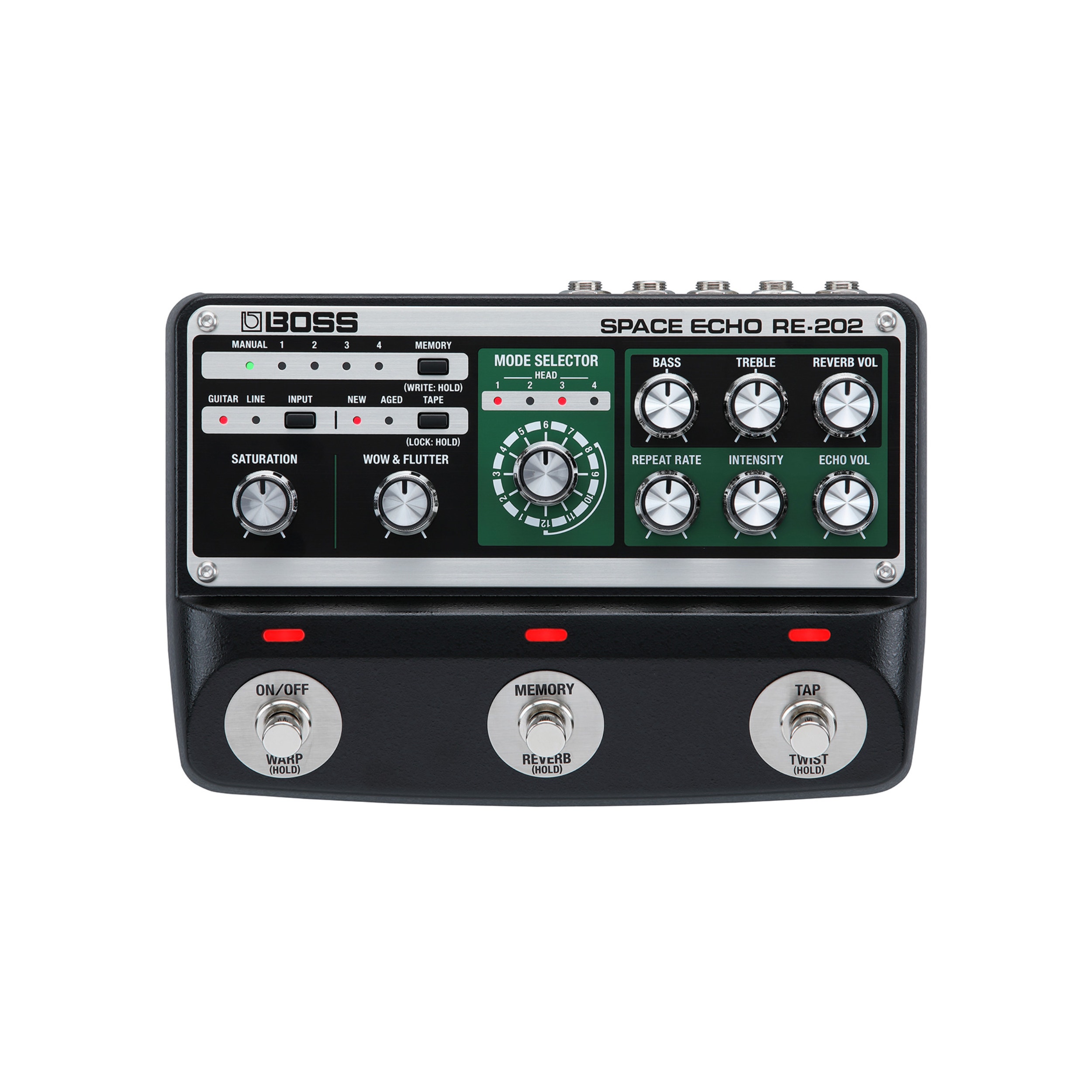 BOSS RE202 SPACE ECHO - DELAY / REVERB - 3 BUTTON GUITAR BOSS RE202 SPACE ECHO - DELAY / REVERB - 3 BUTTON GUITAR