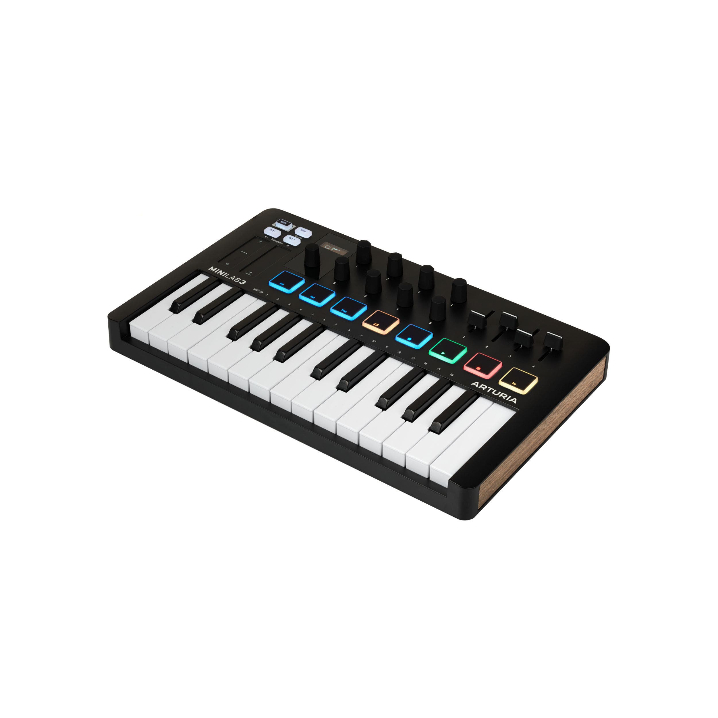 ARTURIA MINILAB 3 - BLACK EDITION - 25 NOTE SLIM KEY USB-C