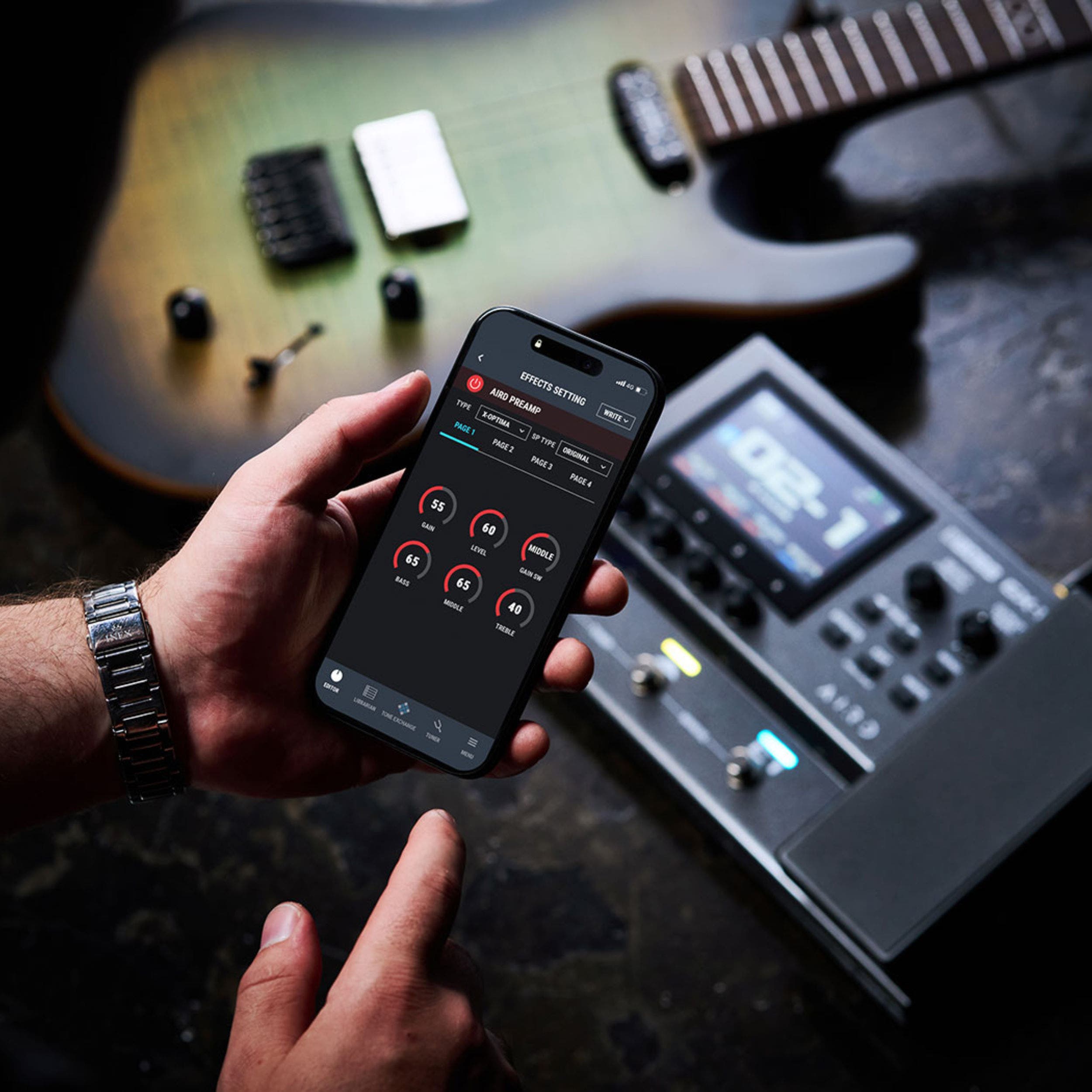 BOSS GX10 TOUCH SCREEN GUITAR MULTI EFFECTS PROCESSOR Rockshop BOSS GX10 TOUCH SCREEN GUITAR MULTI EFFECTS PROCESSOR Rockshop