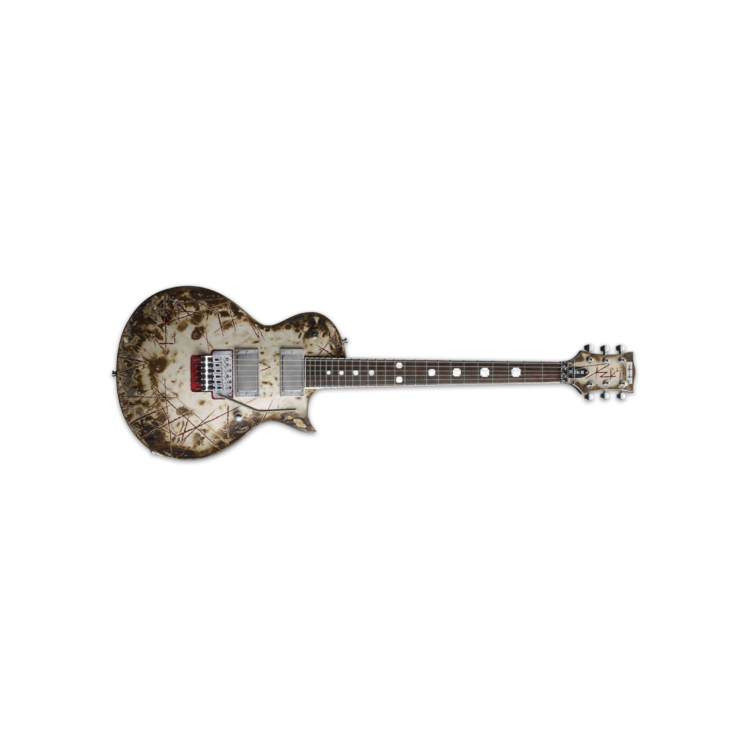 ESP E-II RZK-II BURNT FLOYD ROSE - RICHARD Z OF RAMMSTEIN ESP E-II RZK-II BURNT FLOYD ROSE - RICHARD Z OF RAMMSTEIN