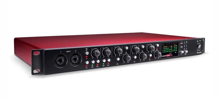 FOCUSRITE SCARLETT OCTOPRE 8-CH SCARLETT MIC PRE W 192KHZ FOCUSRITE SCARLETT OCTOPRE 8-CH SCARLETT MIC PRE W 192KHZ