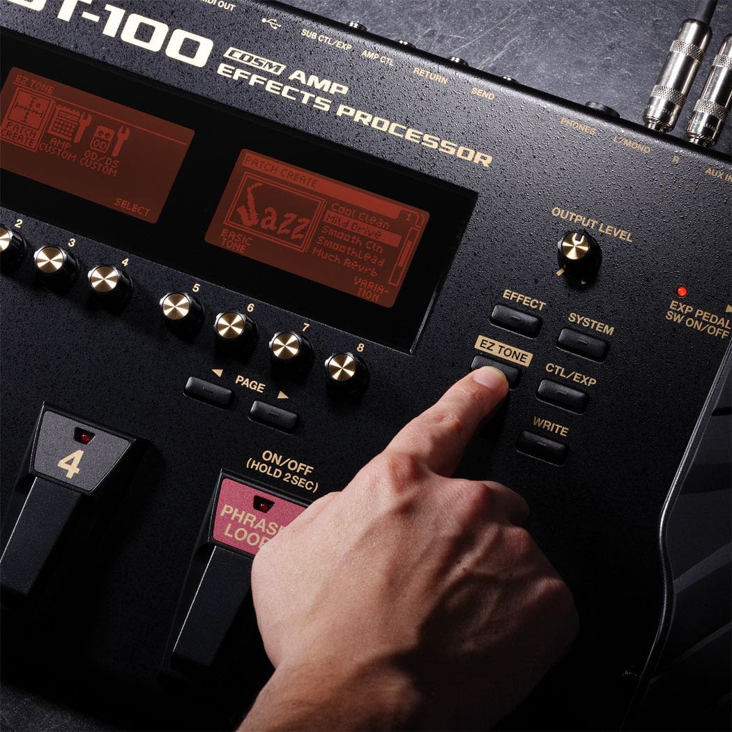 Roland - BOSS GT-100 Version 2.0 Update Out Now