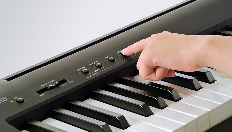 KAWAI ES110 DIGITAL PIANO TOP ONLY BLACK KBB