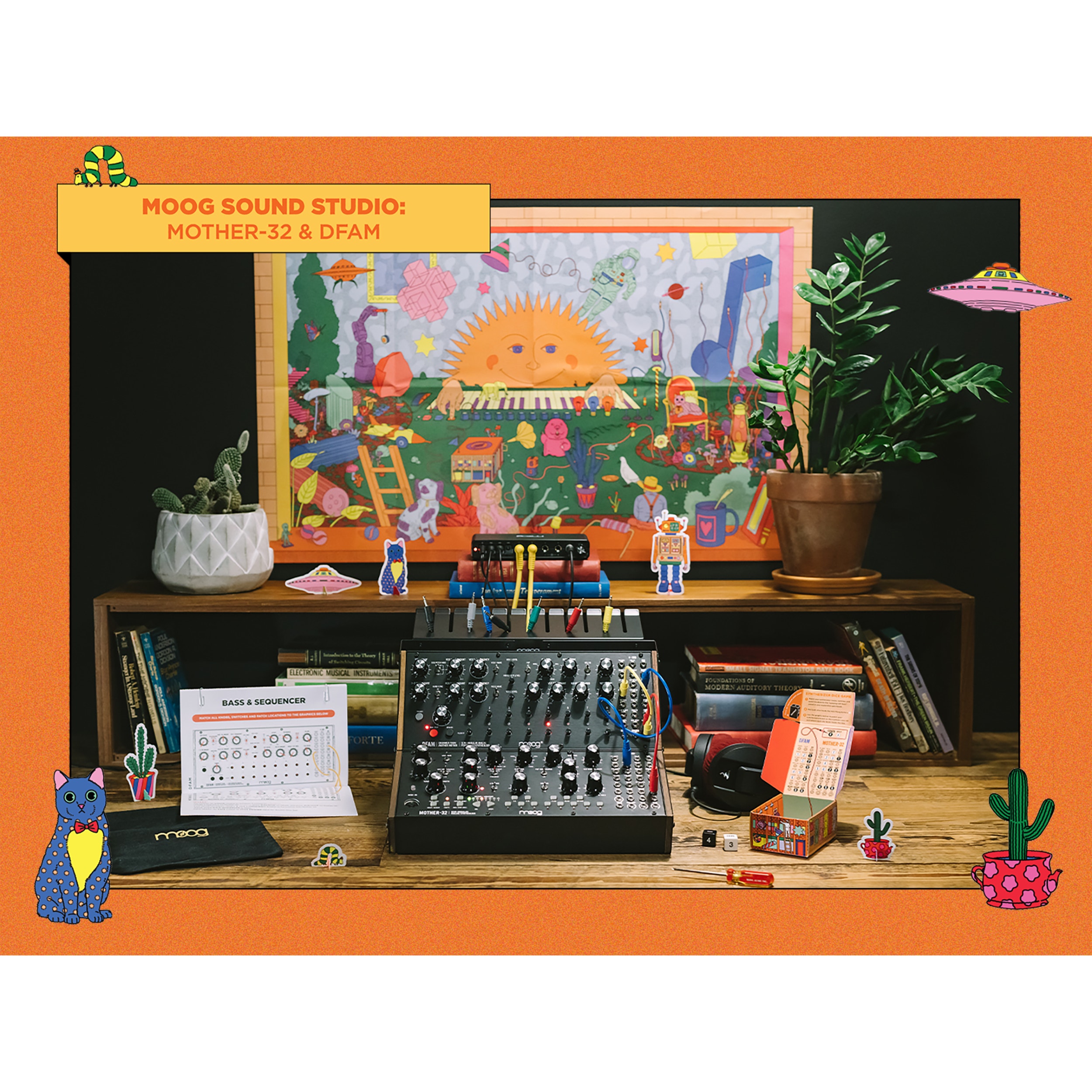 MOOG MUSIC SOUND STUDIO SEMI MODULAR BUNDLE - MOTHER-32 MOOG MUSIC SOUND STUDIO SEMI MODULAR BUNDLE - MOTHER-32