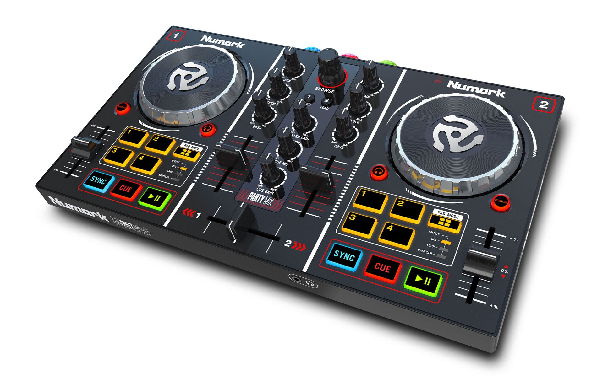 Amazon.com: Numark Party Mix Live - DJ Controller with Built