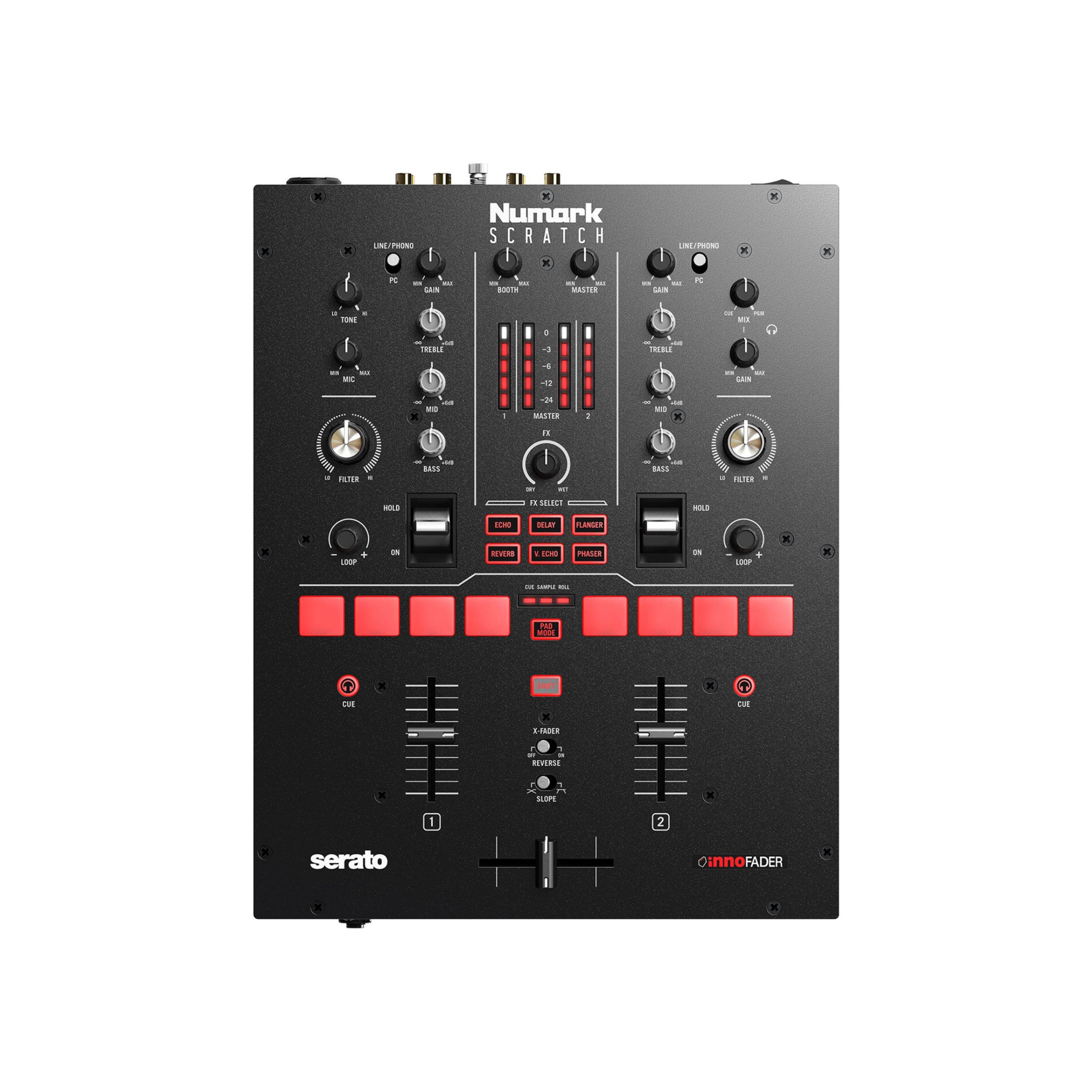 PIONEER DJM450K PRO AUDIO 2 CH DJ MIXER WITH COLOUR FX, BEAT