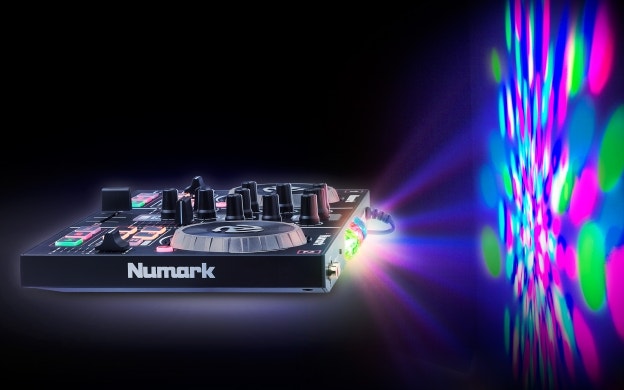 NUMARK® PARTY MIX BEGINNERS PARTY DJ CONTROL SYSTEM WITH