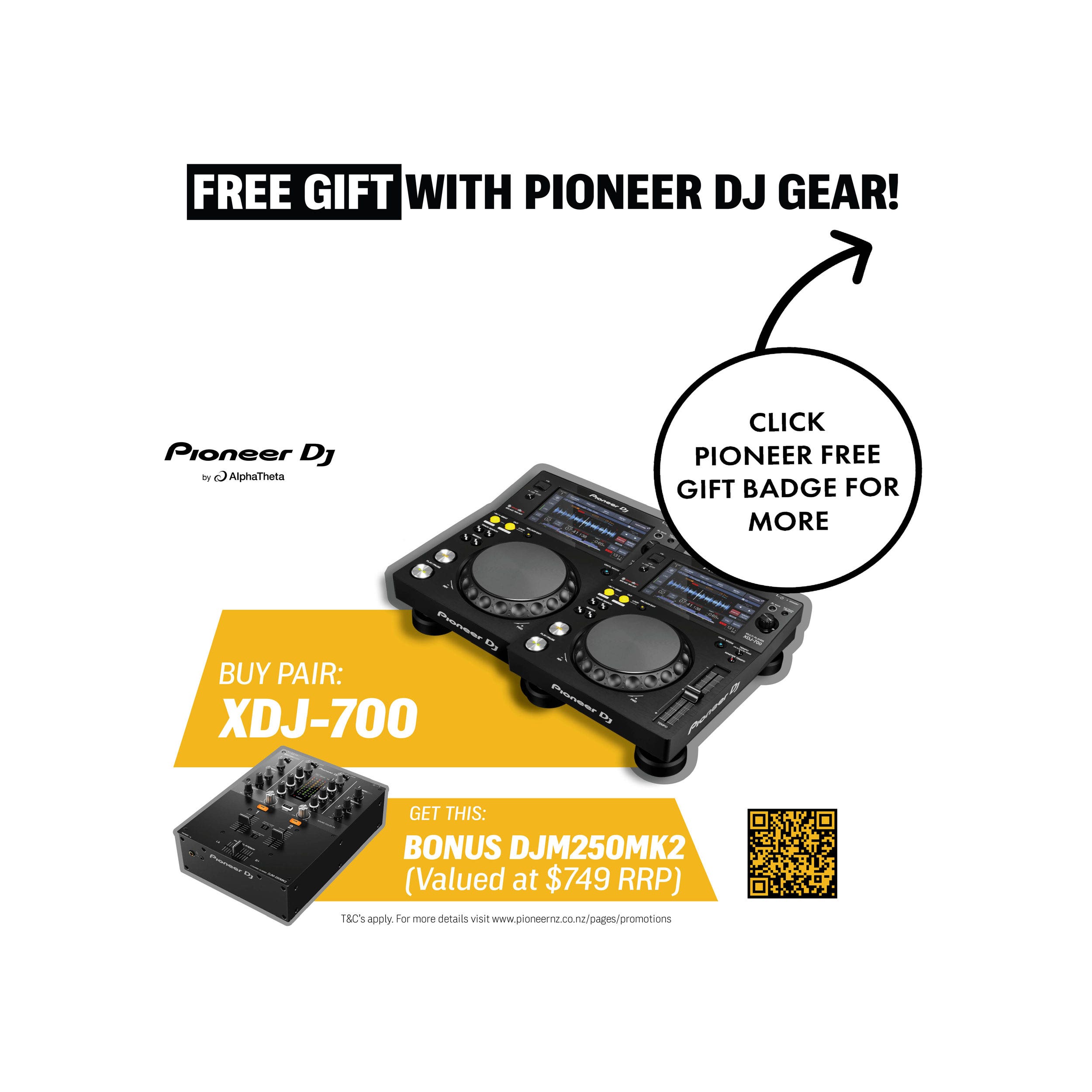 PIONEER DJM450K PRO AUDIO 2 CH DJ MIXER WITH COLOUR FX, BEAT