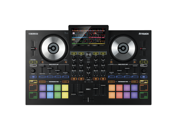 RELOOP TOUCH 4 CHANNEL DJ CONTROLLER WITH VIRTUAL DJ 8 PRO