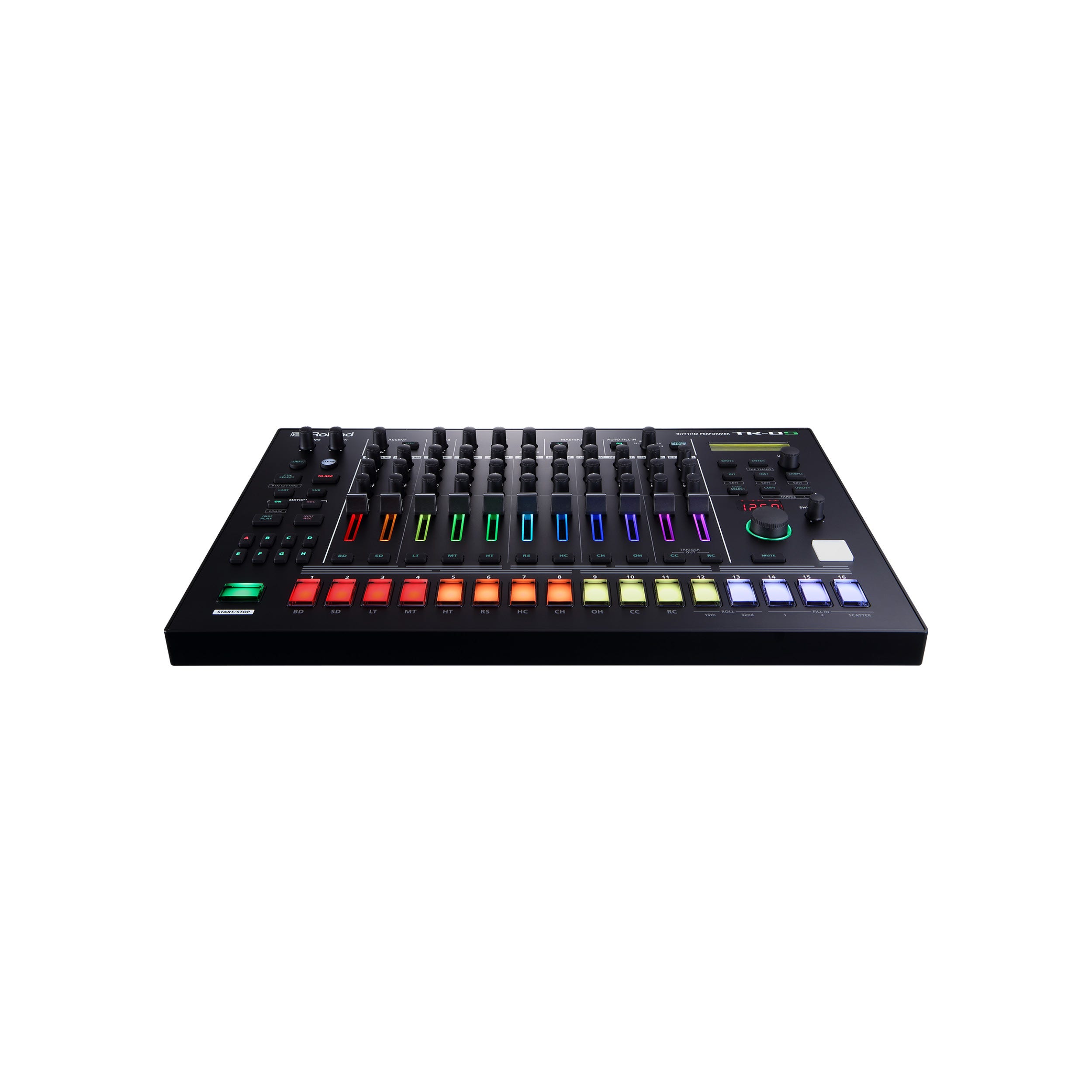 ROLAND DJ-808 4-CHANNEL DJ CONTROLLER FOR SERATO DJ PRO WITH