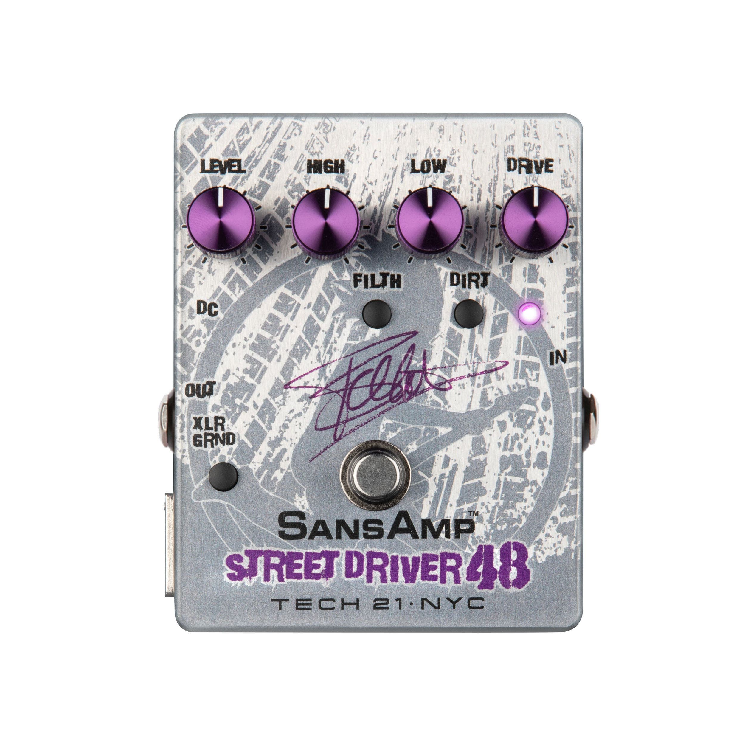 TECH 21 - SANSAMP SILVER BASS DRIVER DI 30TH ANNIVERSARY LTD