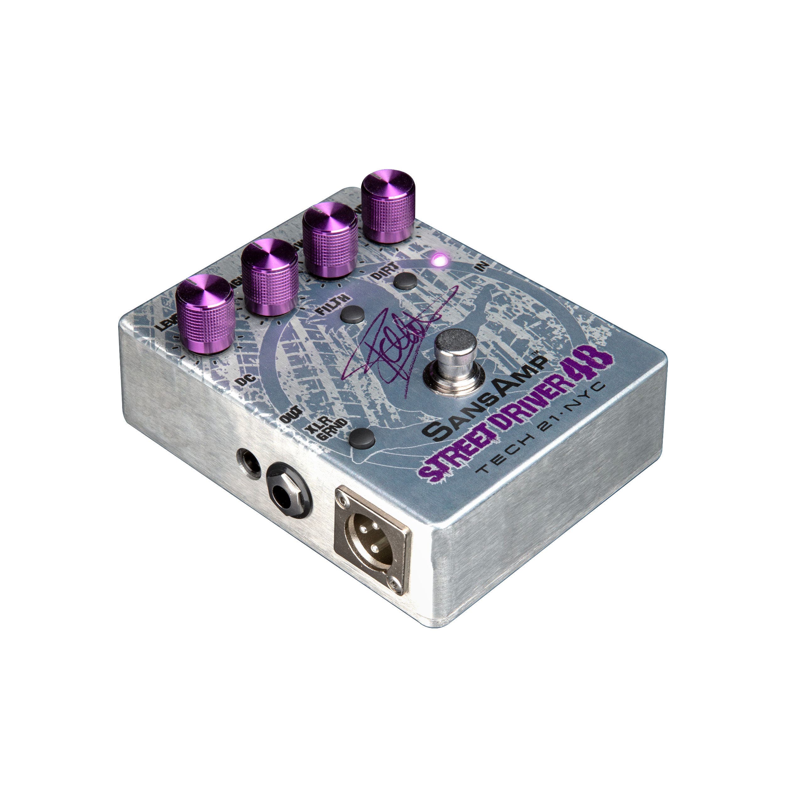 TECH 21 - SANSAMP SILVER BASS DRIVER DI 30TH ANNIVERSARY LTD