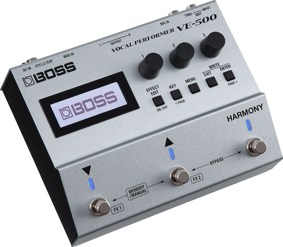 BOSS VE-1 VOCAL ECHO VOCAL EFFECTS UNIT VE1 Rockshop BOSS VE-1 VOCAL ECHO VOCAL EFFECTS UNIT VE1 Rockshop