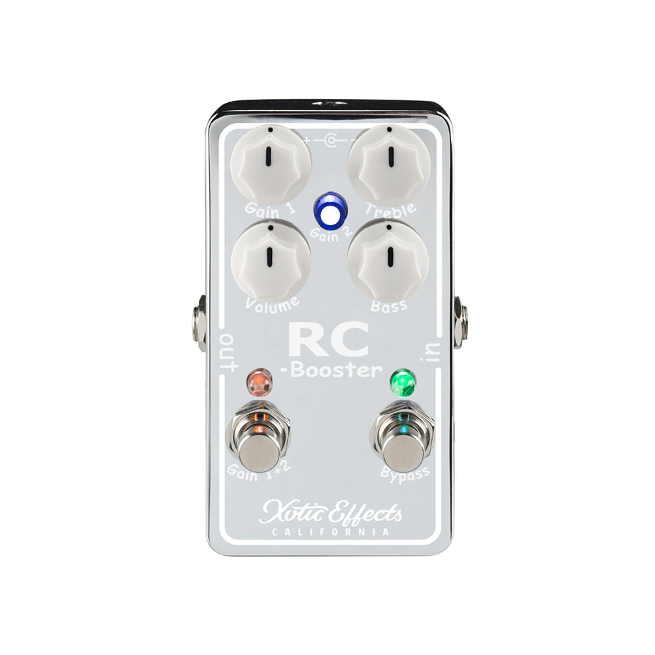XOTIC RC BOOSTER PEDAL V2 - CHROME Rockshop
